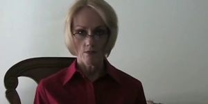 Amateur GILF Pleasures Her Son