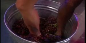 Feet and wine