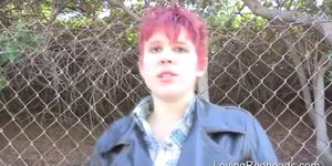 Cute Pixie Redhead Cooks Up Trouble
