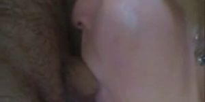 Rewarding Deepthroat my wife with a facial - video 1