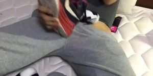 basketball player nike elite socks tease and cum Part 1