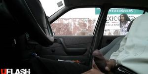 Car Dickflash mexican girl