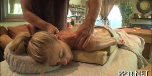 Steamy hot body massage - video 9