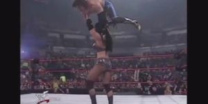 Women Wrestlers lifting men Overhead