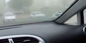 Girl masturbate in car - video 1