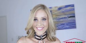 Kali Roses in Bad Ass Babe Gets Her Throat Poked