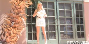 Luxurious girl is posing - video 11