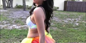 Lustful party gal Maya ends up fucked (Maya Bijou)