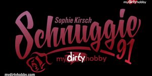 MyDirtyHobby - Gorgeous Schnuggie91 gets her pussy wet!