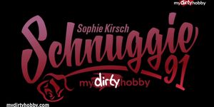 MyDirtyHobby - Gorgeous Schnuggie91 gets her pussy wet! (amateur )