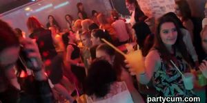 Flirty chicks get totally fierce and nude at hardcore party