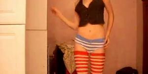 Cute Girl Make A Hot Striptease Webcam Hottie