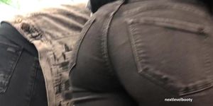 Perfect Slim Thick Teen Jeans Ass