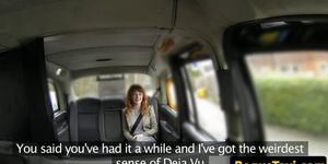 British babe rimming and sucking cab driver