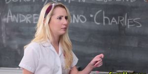 Teen fucks black teacher and sucks