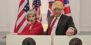 trump and may rough brexxxit