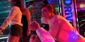 DRUNKSEXORGY - Party bitches gets fucked in public