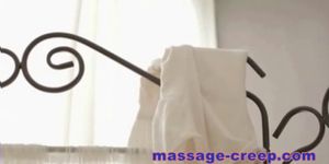 Massage babe customer blowjob - video 1