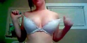 Lovely Teen show big tits