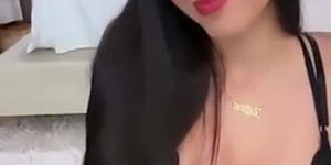 Juliana Bonde Nude Black Lingerie Teasing Porn Video Leaked
