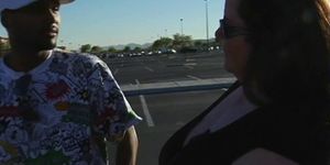 Fat girl is giving a head - video 21