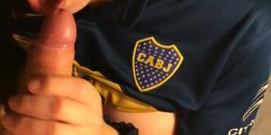 Turrita De Boca Juniors Me Chupa La Pija Y Quiere Que Le Rompa El Culo  Llenandola De Leche