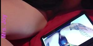 Hotwife Watching Porn and Making My Pussy Cum I want to Rub My Married Pussy Against Hers So Badly