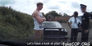 Hardcore fuck makes fake cop cum - video 5