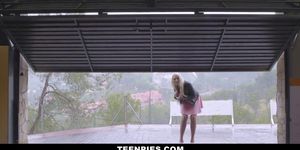 Teenpies - Small Boobs Blonde Gets A Hot Creampie (Lovita Fate)