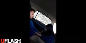 Teen Couple Car Blowjob Selfie