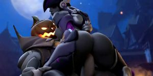 [arhoangel] Reaper Pumpkin Fuck Pussy Pharah Possessed Overwatch