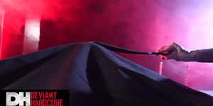 Deviant Hardcore - Kinky inked Goths Leigh Raven & Lily Lane love BDSM