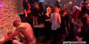 Slutty teens get fully delirious and undressed at hardcore party