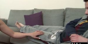 Sexy Pixie fucks on the couch (Naughty Pixie)