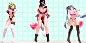 [3D Mmd] Ariane Cevaille Sis Breast Expansion Dance Hq By Silo9
