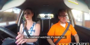 Posh Redhead Zara Durose Gives Blowjob And Gets Fucked By Fake Driving School Instructor