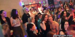 Wicked cuties get completely crazy and naked at hardcore party