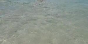 Sexy black man nude on nude beach in Florida (Florida )