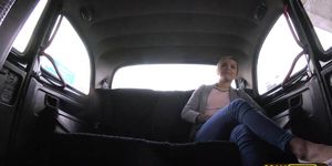 Megan Talerico rides taxi drivers cock