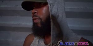 Milf cops bust inside rapper TTs music studio for a hot banging