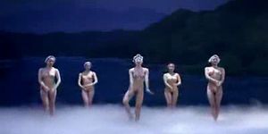 Naked asian ballet
