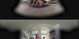 Two Tattooed Hotties Exercise And Screw You In Virtual Reality