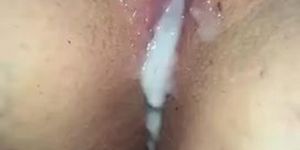Wife brings home a huge creampie to clean for poor cuck husband