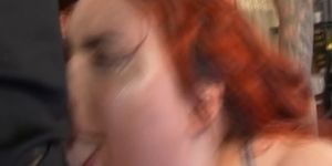 Fat Redheaded Trash Curvy Quinn Getting Face Ruined With Dick