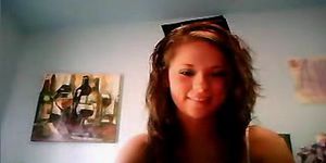 Amateur webcam adolescente parpadea y se masturba