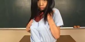 Schoolgirl aya seto classroom pussy part1