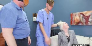 Kinky girl is brought in butt hole asylum for uninhibited treatment