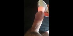 Womanizer male moaning intense orgasm