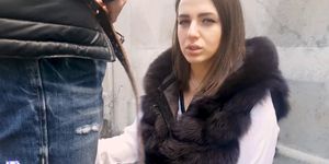 MILF Suck Strangers in Public and Fucks Doggystyle - Cristall Gloss