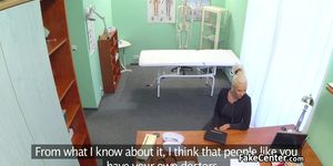 Dirty doctor fucked porn star